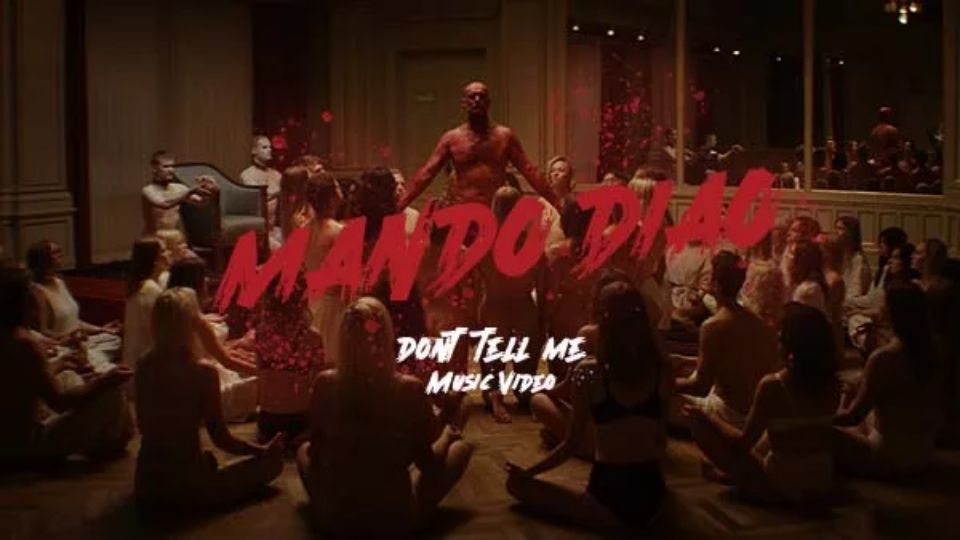 Mando Diao music video for song don't tell me. Production Company Malmö